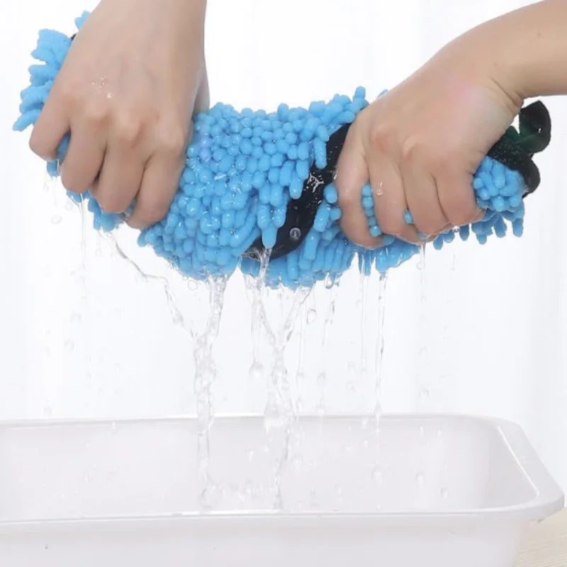 Super Absorbent Quick Dry Pet Towel Soft Dog Bath Robe Convenient Cat Bath Towel Pet Cleaning Washcloth Essential Dog Accessory