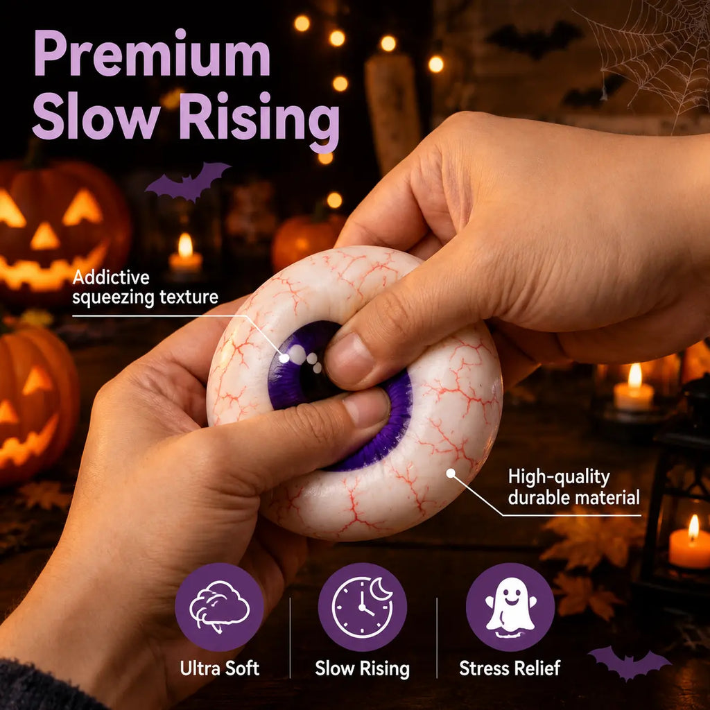 Halloween Ghost Dumpling Glitter Squeeze Toy Set, Spooky Stress Relief Squishy Fidget Toys, Portable Hand Decompression Toy, Halloween Party Favors Trick Treat Bag Fillers Holiday Gifts