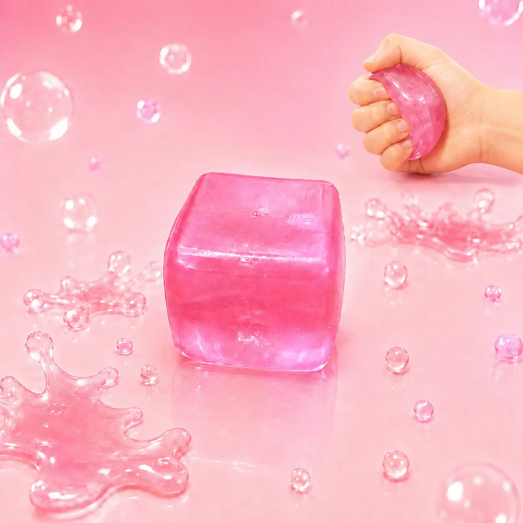 Stress Cube Squishy Toy, Super Satisfying High Density Fidget Cube for Stress Relief, Slow Rising Sensory Squeeze Toy for Kids Adults, Birthday Gifts, Party Favors, Classroom Prizes, 5Cm / 2In